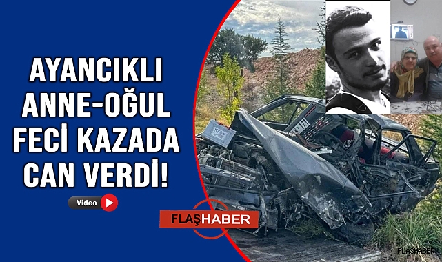 FECİ KAZA ANNE OĞULU HAYATTAN KOPARDI!