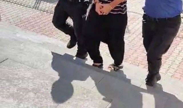 Feke'de mutfak tüpü hırsızı yakalandı