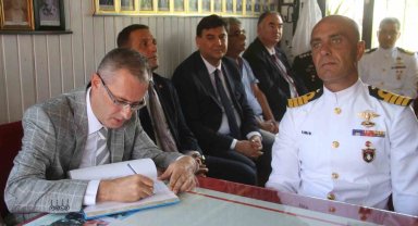 Fethiye protokolü Gaziler Derneği'ni ziyaret etti