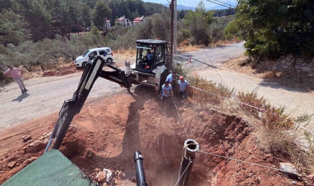 Fethiye'nin içme suyu sıkıntısı sona eriyor