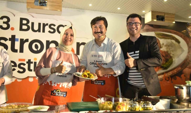 Gastronomi tırı Yenişehir'deydi...