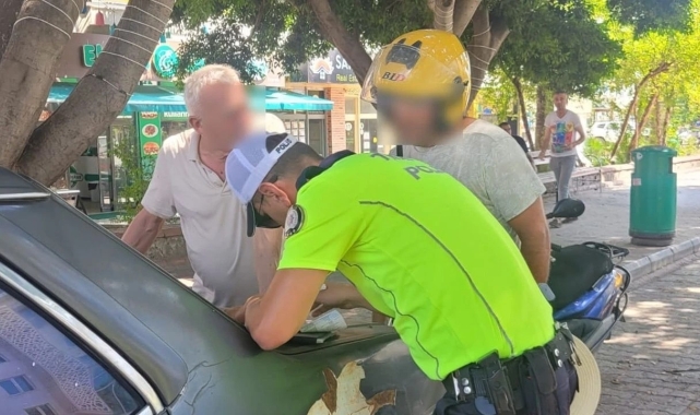 Gazipaşa'da 3 araç trafikten men edildi