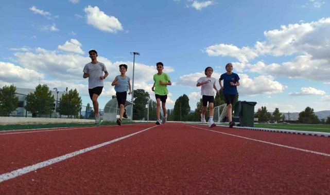 Gediz'de sporcu yetenek testi gerçekleştirildi