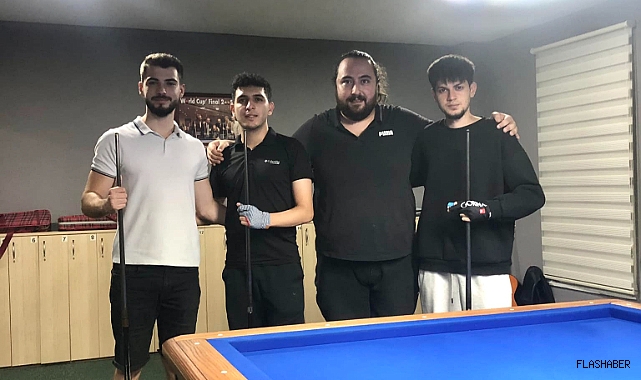  GENÇ BİLARDOCULAR SİNOP'TA DÜNYA ŞAMPİYONASINA HAZIRLANIYOR!