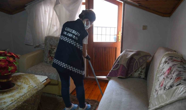 Giresun Belediyesi'nin evde bakım hizmeti yaşlı ve engellilerin umudu oldu