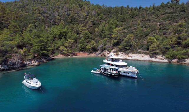Gökova ve Göcek koylarındaki teknelerden 8 ayda 5 milyon litre pis su toplandı
