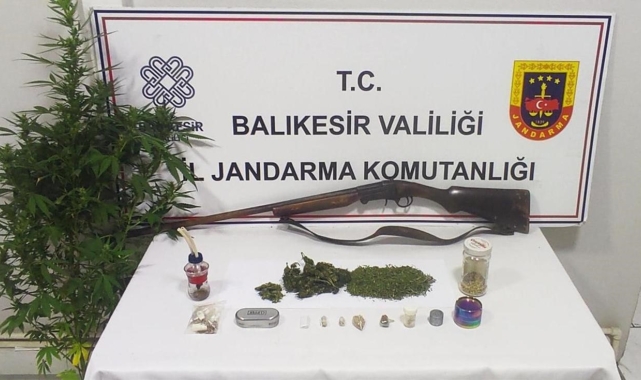 Gönen'de uyuşturucu operasyonu: 1 gözaltı