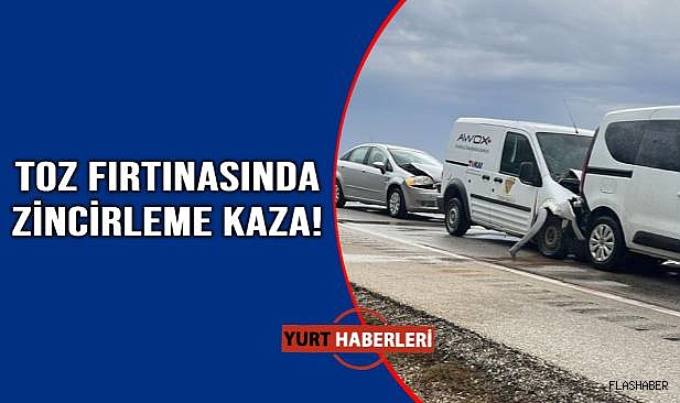 Otomobiller Birbirine Girdi