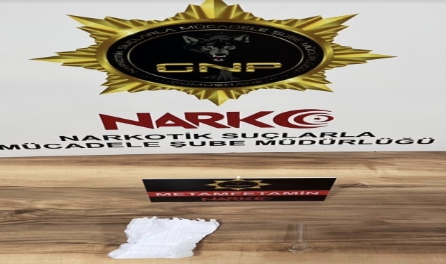 Gümüşhane'de uyuşturucu operasyonunda 1 şüpheli gözaltına alındı