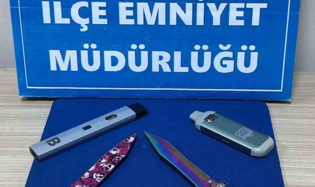 Gümüşhane'de elektronik sigara içinde likit esrar ele geçirildi