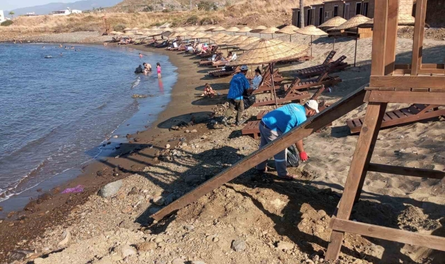 Hatay'ın 158 kilometrelik sahil şeridinde hummalı temizlik
