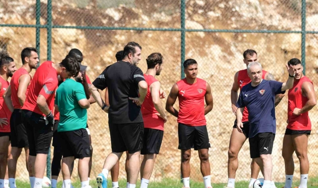 Hatayspor, Alanyaspor maçı hazırlıklarını sürdürdü