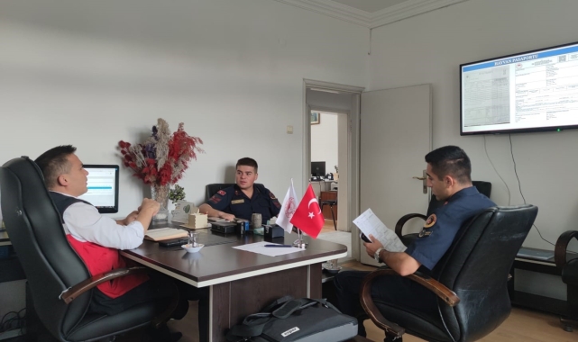 Hisarcık'ta belgesiz ve kaçak hayvan hareketleri konusunda eğitim toplantısı