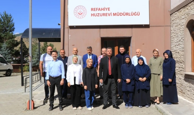 İlçelerdeki huzurevleri denetlendi