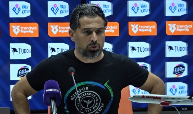 İlhan Palut: "Maçı kaybettiğimiz için üzgünüz"