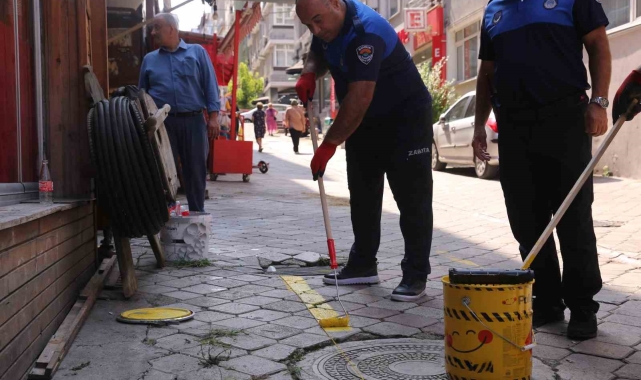 İlkadım'da işgal sınır çizgileri belirginleştirildi