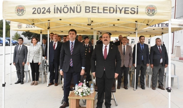 İnönü'de Gaziler Günü törenle kutlandı