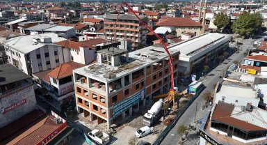 İnşaat hızla devam ediyor