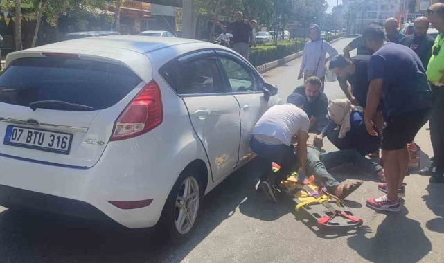 İşe geç kalmak istemedi, 10 metrede iki kaza yaptı