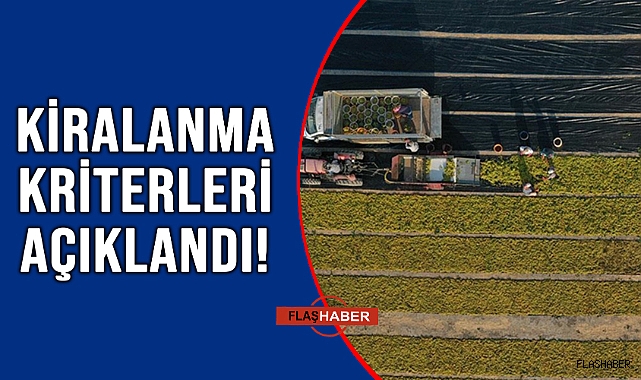 İŞLENMEYEN TARIM ARAZİLERİ KİRALANACAK!