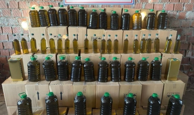 İstanbul'a sahte zeytinyağı sevkiyatına jandarma engeli
