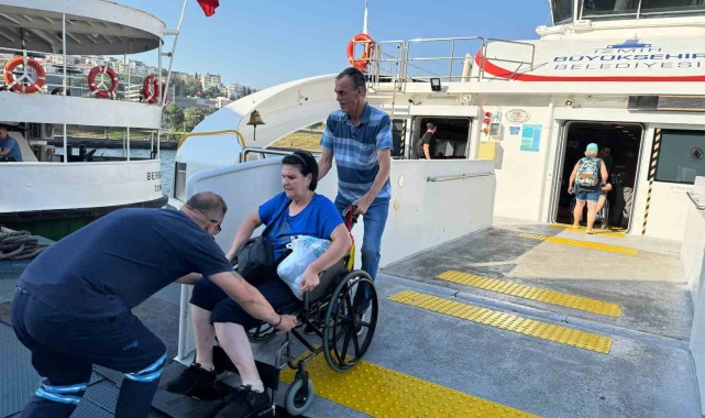 İZDENİZ&#039;in engelleri aşan seferleri büyük ilgi gördü