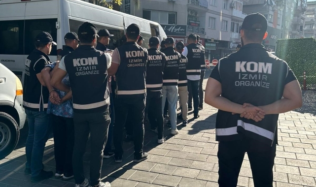 İzmir'de 'silah imalat atölyesi' kuran çeteye hava destekli operasyon