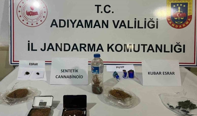 Jandarmanın uyuşturucu denetimlerinde 23 şahıs gözaltına alındı