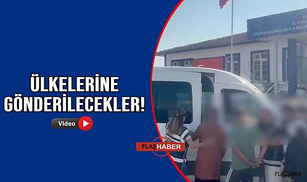 KAÇAK GÖÇMENLER YAKALANDI!