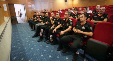 Kahramanmaraş'ta itfaiye erlerine iş sağlığı ve güvenliği eğitimi