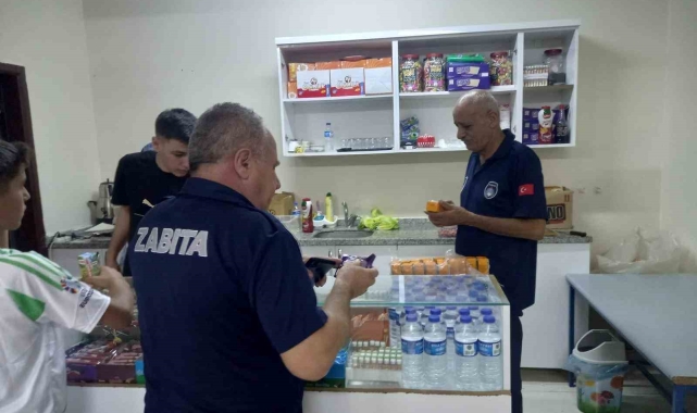 Kahta'da okul kantinleri denetlendi