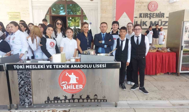 Kapadokya Mesleki ve Teknik Anadolu Lisesi, Genç Ahiler Yemek Yarışması'nda 3. oldu