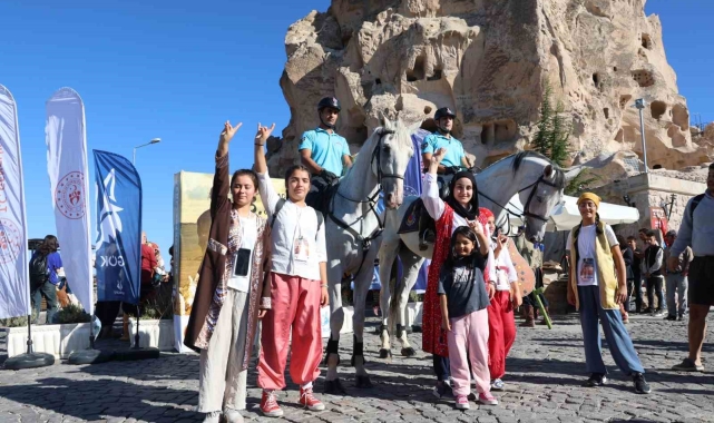 Kapadokya'da okçuluk festivali düzenlendi