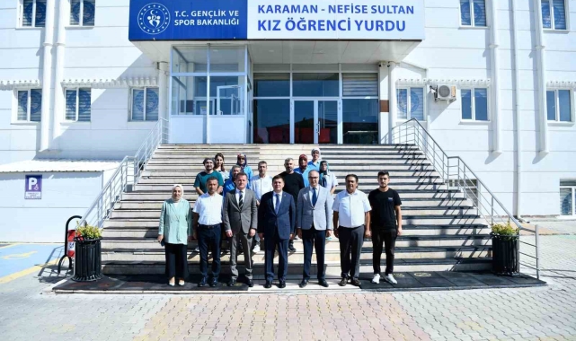 Karaman'da üniversite yurtları yeni eğitim öğretim dönemine hazır