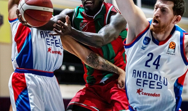 Karşıyaka Basketbol'dan başarılı prova