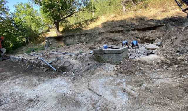 Kavaklıdere'de içme suyu depo seviyelerini yüzde 100'e yükseltildi