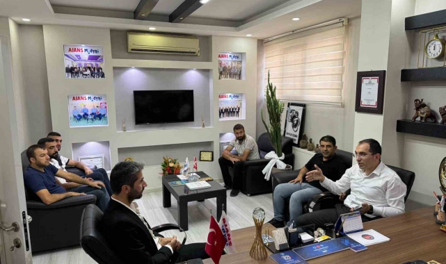 Kaymakam Özdemir, gazetecilerle bir araya geldi