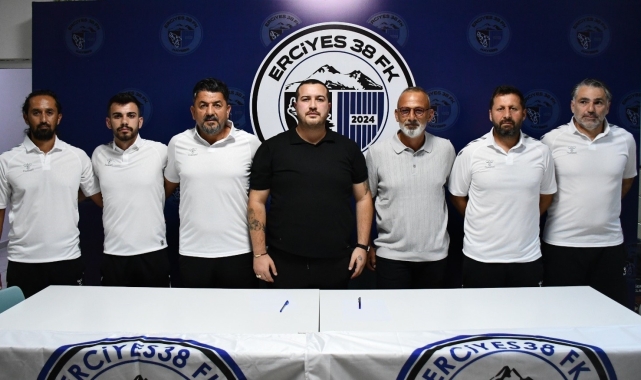 Kayseri Erciyes 38 FK'da teknik heyet belli oldu