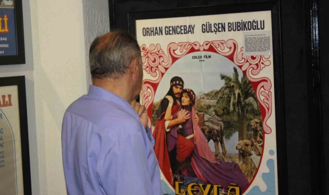 Kayseri'de 'Yeşilçam Nostaljik Film Afişleri Sergisi' açıldı