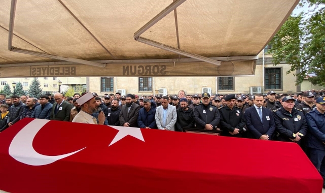 Kazada hayatını kaybeden bekçi son yolculuğuna uğurlandı