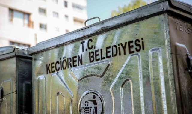 Keçiören'de çöp sorunu tarihe karışıyor