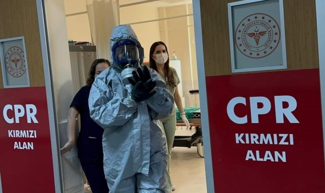 Kırklareli&#039;nde KBRNT tatbikatı