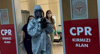 Kırklareli'nde KBRNT tatbikatı