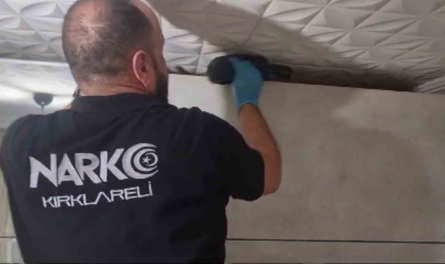 Kırklareli'nde uyuşturucu operasyonu: Uyuşturucu maddelerini tuvalete dökerken yakalandı