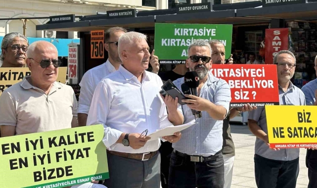 Kırtasiyeciler Odası'ndan kırtasiye ürünlerinin zincir marketlerde satılmasına tepki