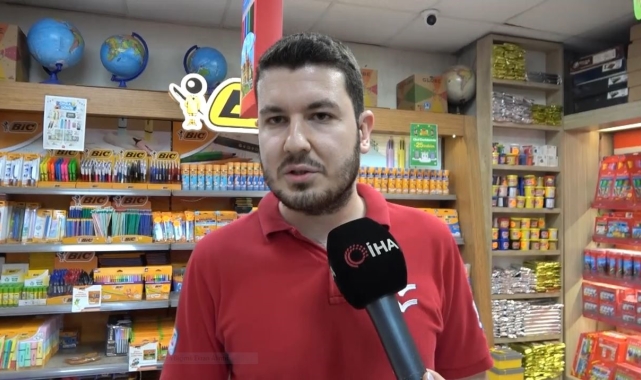 Kırtasiyelerde okul alışverişi başladı