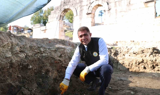 Konuralp antik kentinde kazı çalışmaları devam ediyor