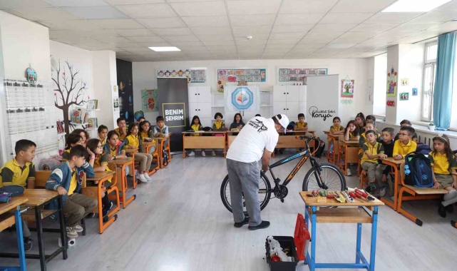 Konya Büyükşehir'den bisiklet konusunda örnek bir proje daha