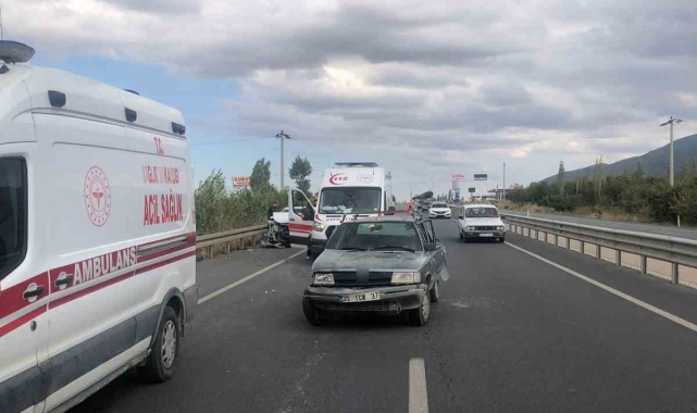 Konya'da 2 otomobil çarpıştı: 4 yaralı