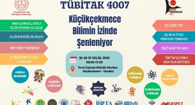 Küçükçekmece bilim şenliği'ne hazırlanıyor